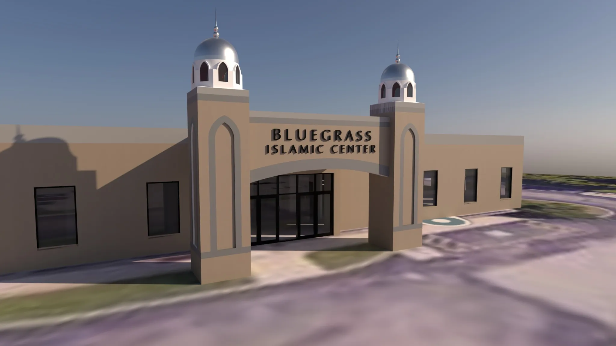 Bluegrass Islamic Center rendering